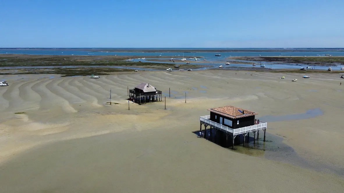 Cabanes tchanquées île aux oiseaux