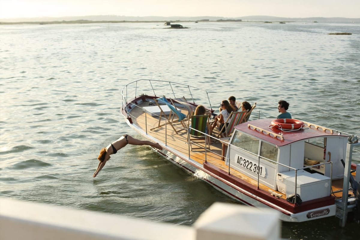 Bateau vacances en famille Bassin d'Arcachon